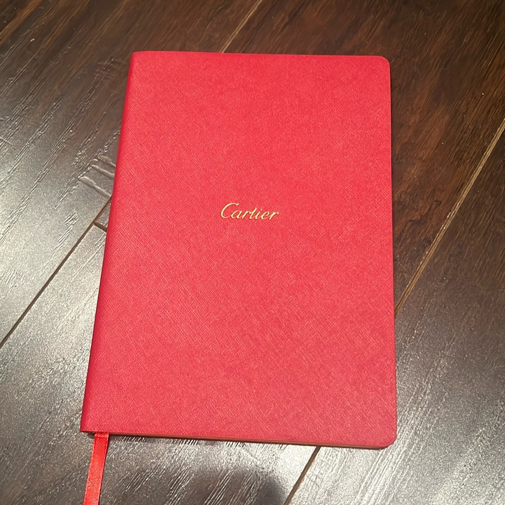 cartier planner notebook limited